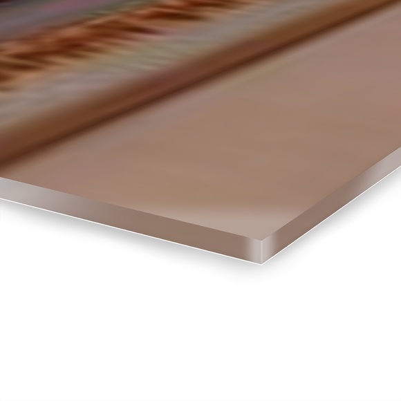 Luxury Ocean View Triptych Acrylic Print Elegant Palace Interior Wall Art - Picture 2 of 3